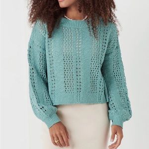 Spell Road to Paradise Knit Jumper in Seafoam